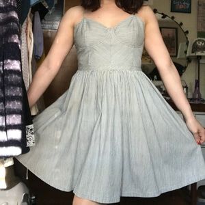 Free People Striped Sundress